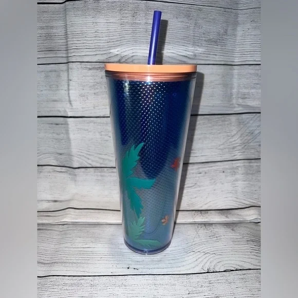 2020 Starbucks Summer Tumbler Island Siren 24oz - Picture 3 of 6
